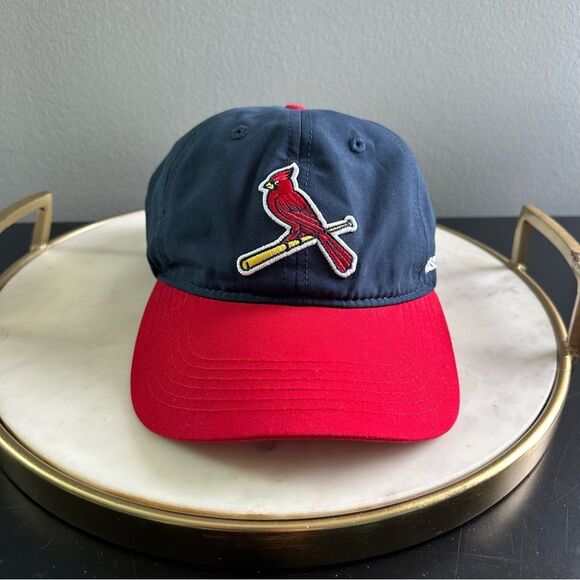 St. Louis Cardinals Ball Adjustable Strap Baseball Dad Hat Cap Busey Bank OS - Picture 1 of 8